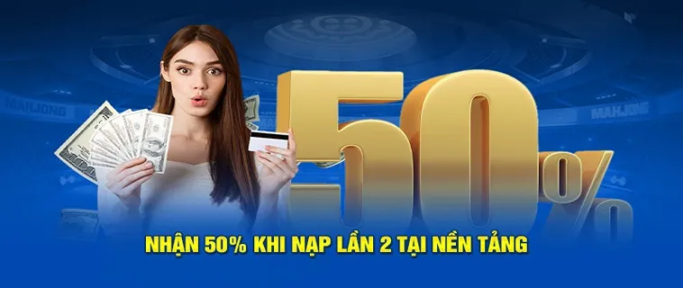 Khuyến Mãi Nạp Lần 2 Tặng 50% Tại Nhà Cái Loto188: Cơ Hội Vàng